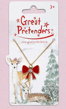 Holiday Bow Necklace-1