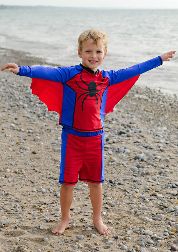 Super Spider Swimsuit (Size 3-4)