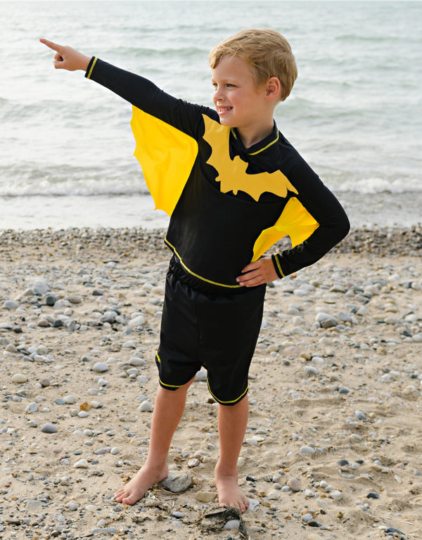 Super Bat Swimsuit (Size 3-4)