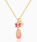 Crystal Necklace & Lever Back Earring Gift Set: