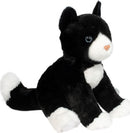 Beckie Soft Black & White Cat