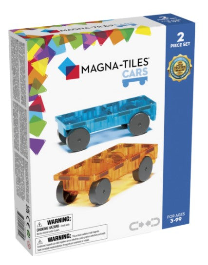 Magna Tiles Cars 2-piece Expansion Set: