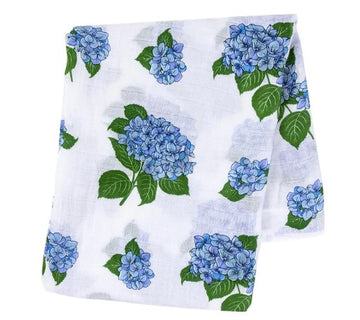 Swaddle Blanket: Hydrangeas - 0