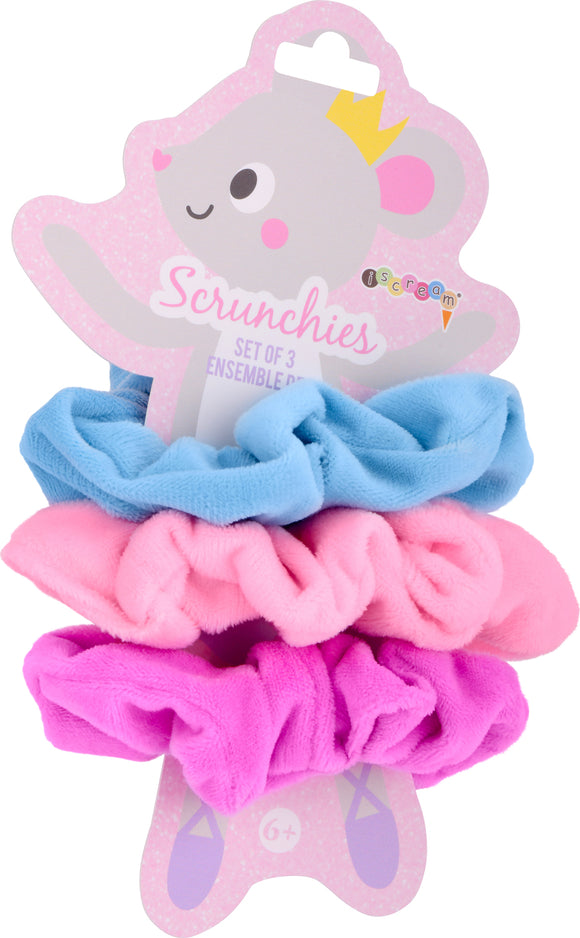 Mouse Fur Scrunchie Set