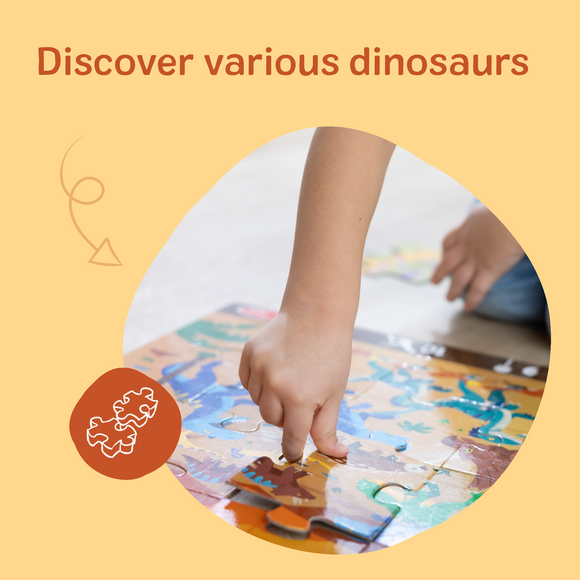 Land of Dinosaurs 48pc Floor Puzzle