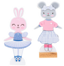 Magnetic Dress-Up: Ballet Bunny & Mouse