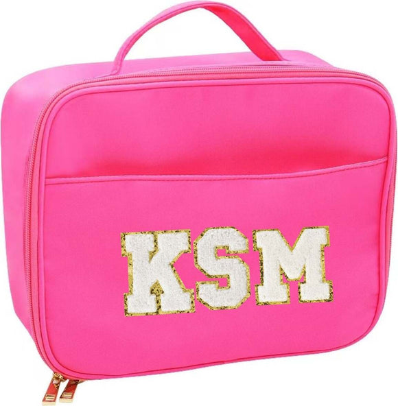 Varsity Pink Lunch Bag