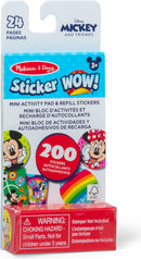 Sticker WOW! Mini Activity Pad with Refill Stickers - Disney