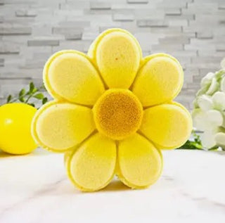 Flower Power Bath Bomb: Peach Lemonade