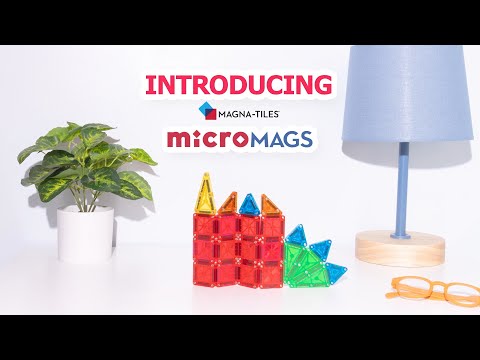 Magna-Tiles microMags 26 Piece Travel Set-6
