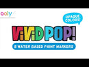 Vivid Pop! Water Based Paint Markers: Pastel-6