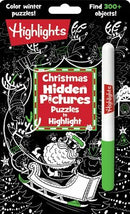 Christmas Hidden Pictures Puzzles to Highlight: Activity Book with Winter Puzzles, Over 300 Hidden Objects and Bright Highlighter Fun