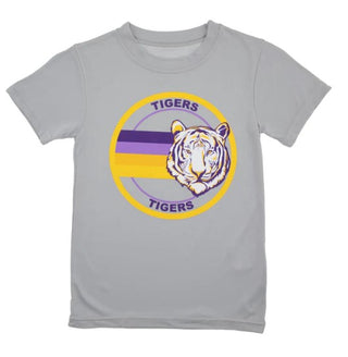 Silver Dri-Fit: Tiger Face Circle