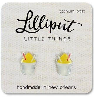 Buy yellow Sno Cone Earrings: