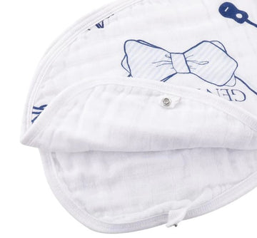 2-in-1 Burp Cloth + Bib: Southern Gent - 0