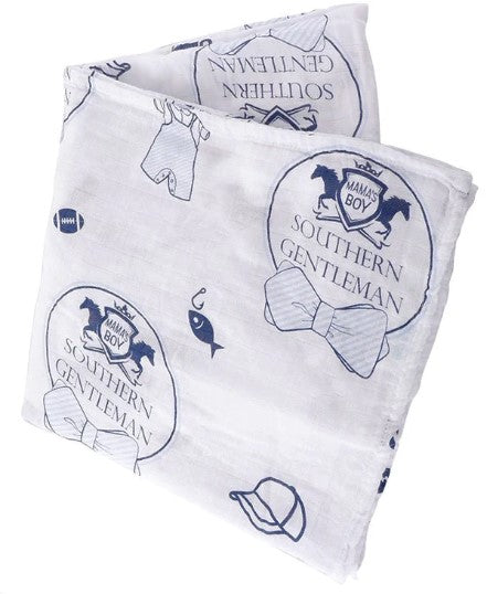Swaddle Blanket: Southern Gentleman