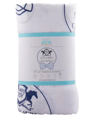 Swaddle Blanket: Southern Gent