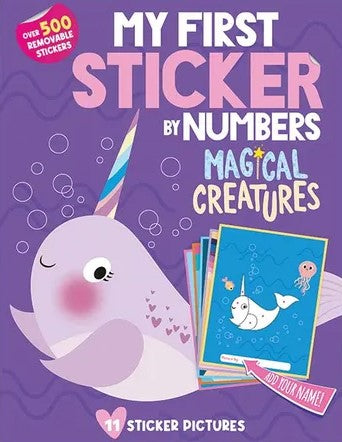 My 1st Sticker By Number: Magical Creatures