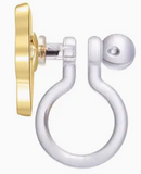 Sparkly Swan Cutie Clip On Earrings-2