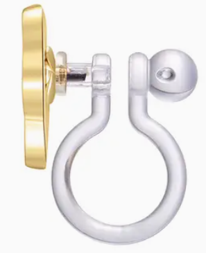 Sparkly Swan Cutie Clip On Earrings - 0