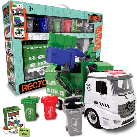 Garbage Recycling Truck - Light & Sound