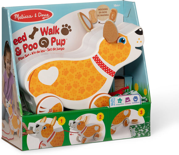Feed, Walk & Poo Pup Play Set