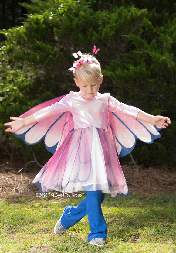 Butterfly Twirl Dress w/ Wings