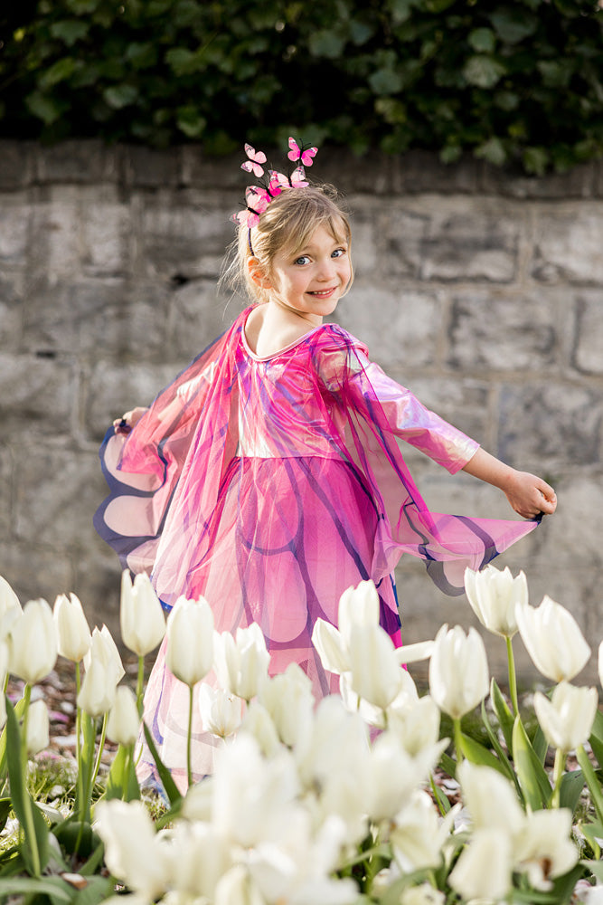 Butterfly Twirl Dress w/ Wings