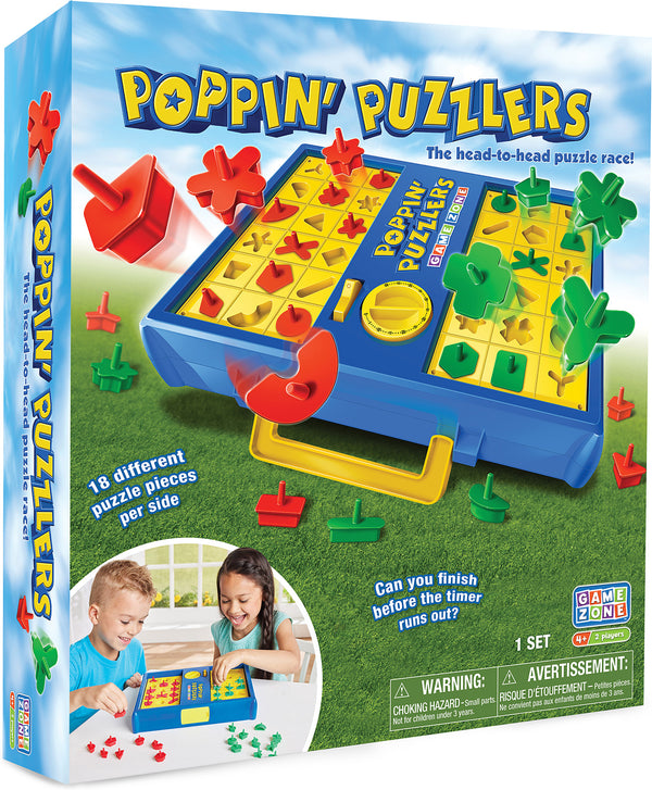 Game Zone Poppin' Puzzlers Game