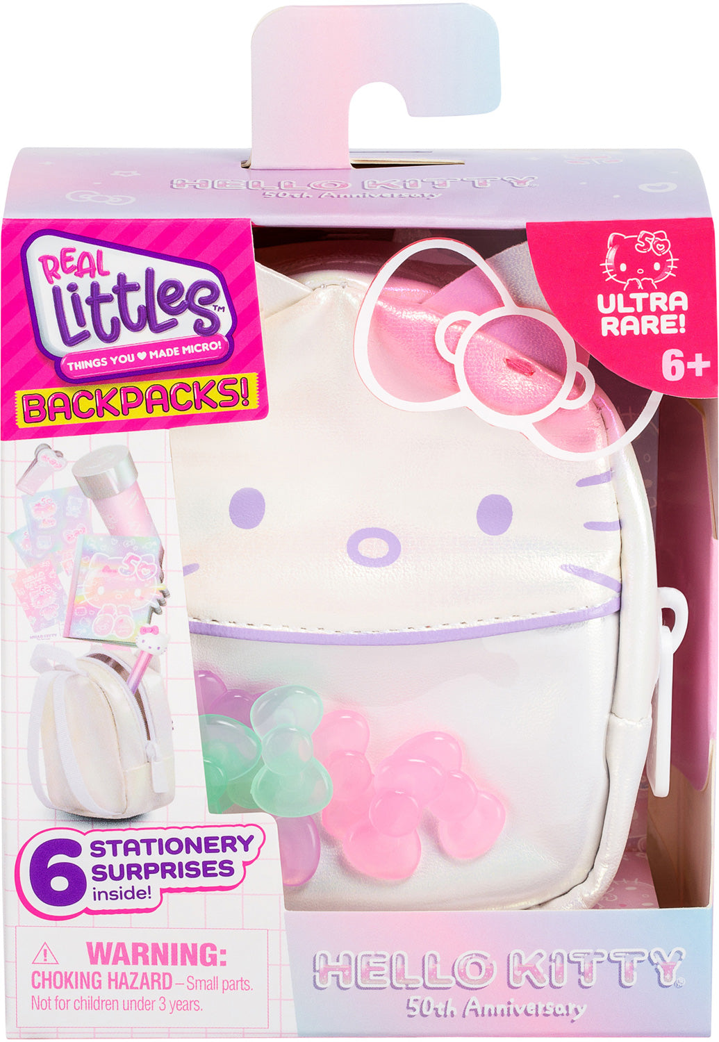Real Littles Collectible Sanrio Backpack Hello Kitty