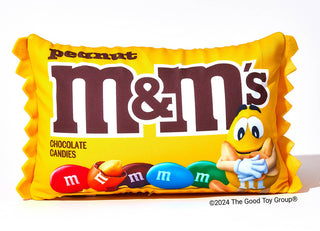 Peanut M&M's Candy Microbead Plush