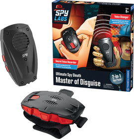 Spy Labs: Ultimate Spy Sleuth 2 - Master of Disguise - Secret Voice Recorder/Voice Changer