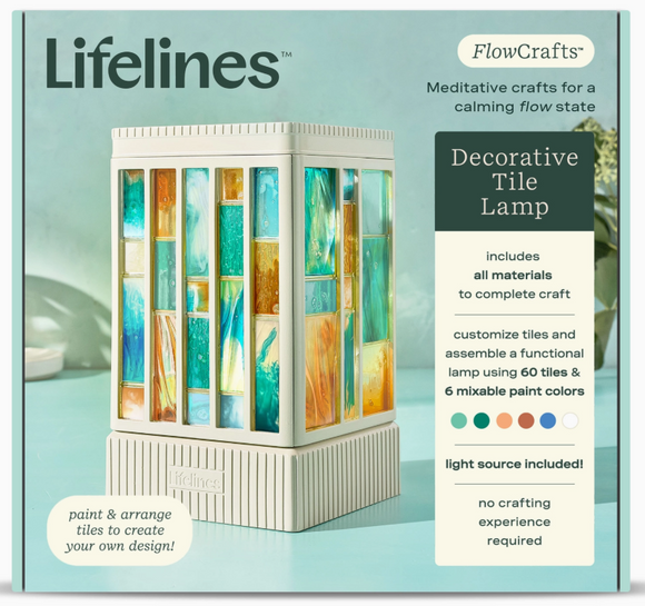 FlowCrafts Decorative Tile Lamp