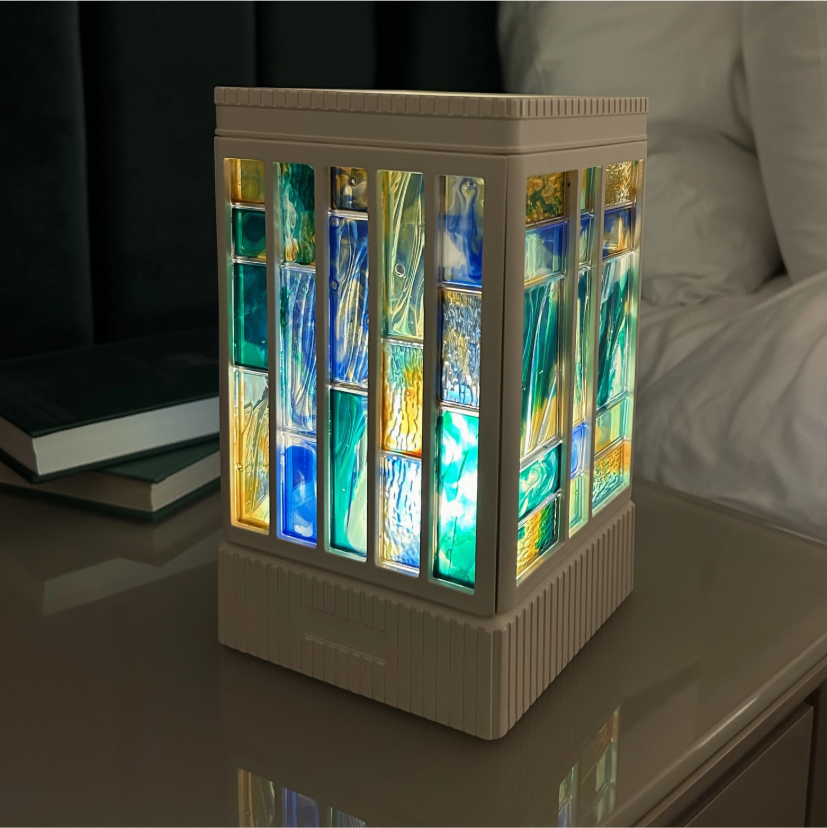 FlowCrafts Decorative Tile Lamp - 0