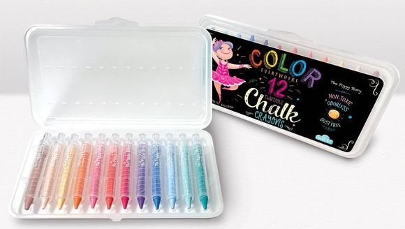 Color Everywhere Twistable Chalk Crayons | Pretty Ballerinas