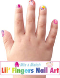 Lil' Fingers Nail Art | Pretty Ballerinas
