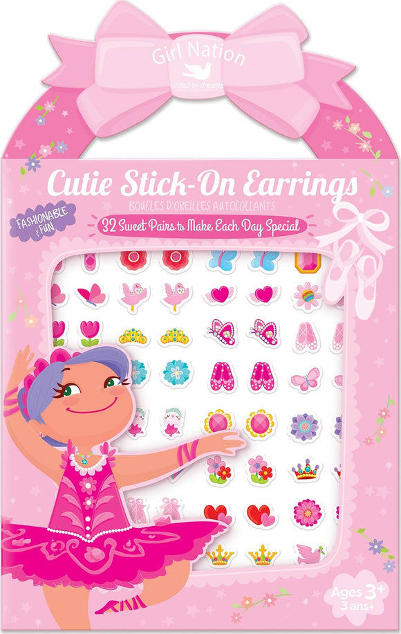 Cutie Stick-On Earrings | Pretty Ballerinas