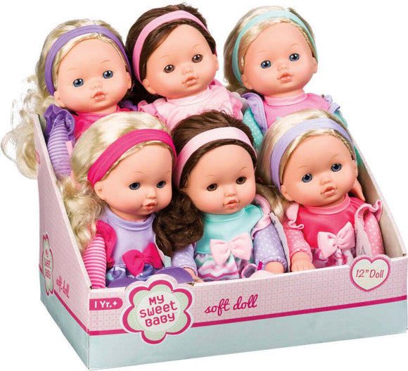 My Sweet Baby 12 Inch Soft Doll (Assorted)