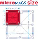 Magna-Tiles microMags Winter Wonder Travel Set (26-Piece)