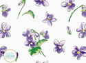 Swaddle Blanket: Violet