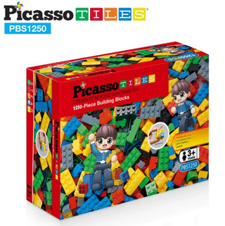 Picasso Tiles Building Blocks: 1250 pc
