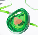 Jelly Handbag: Avocado Heart-1