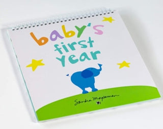 baby's first year memory milestone keepsake