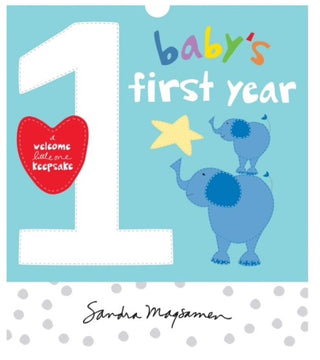 baby's first year memory milestone keepsake