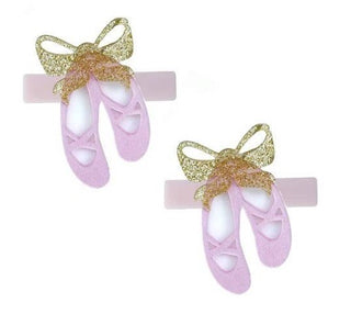 Ballet Slippers Alligator Clips