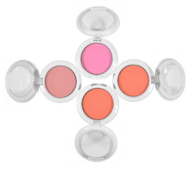 Natural Mineral Pressed Powder Blush: - 0