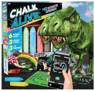 Chalk Alive: Rocket/Racecar/Dinosaur