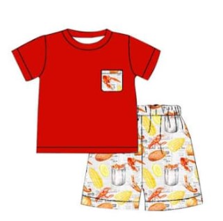 Crawfish Boil Short Set - 0