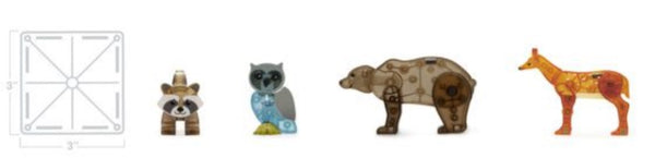 Magna-Tiles: Forest Animals 25-Piece Set