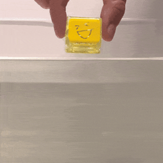 Glo Pals: 4pk Yellow Cubes
